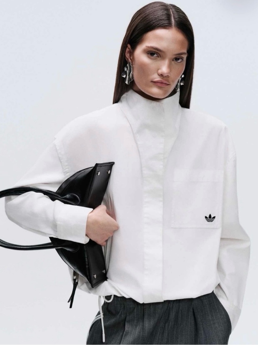 adidas Originals × ASOS funnel neck shirt - Picture 2 of 5